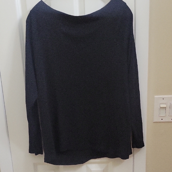 Ralph Lauren Black Long-Sleeve Top Size 3X - Picture 5 of 5